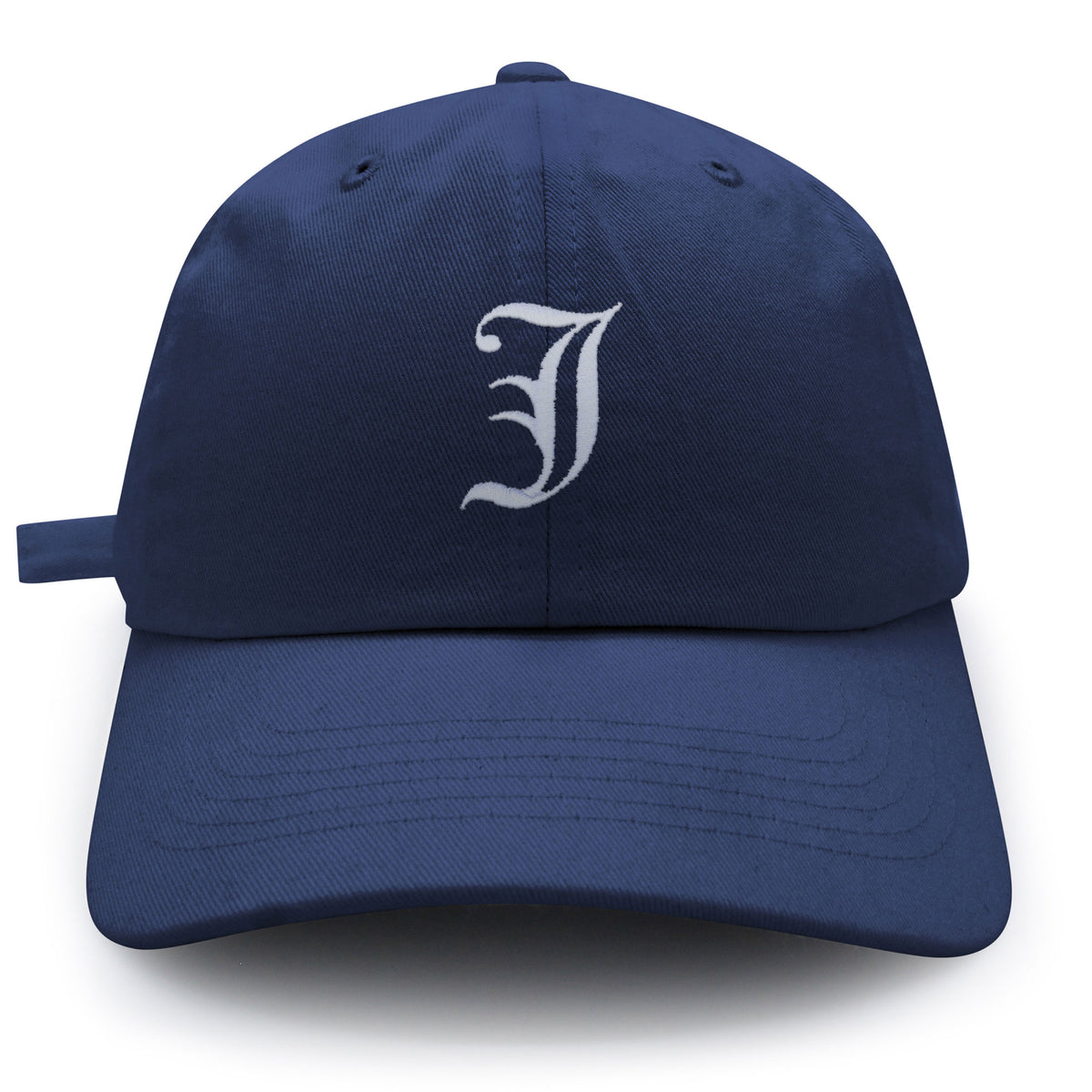 Old English Letter J Dad CO Embroidered Hat – Alphabet JPAK English Cap Baseball