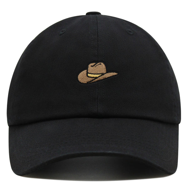 Cowboy Hat Premium Dad Hat Embroidered Cotton Baseball Cap Texas