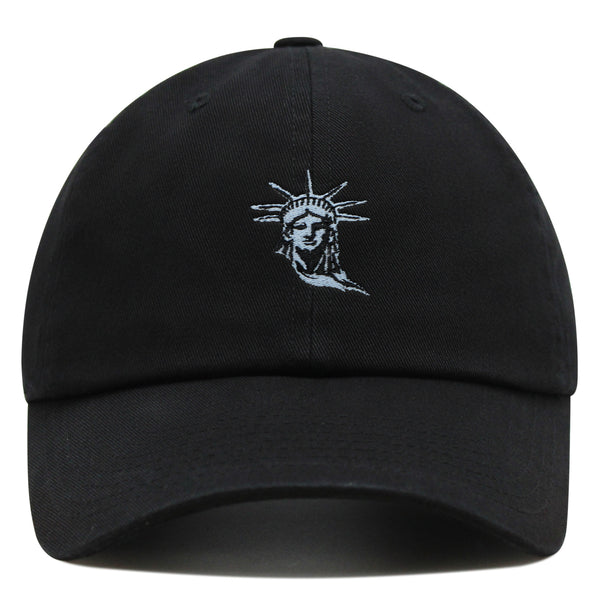 Statue of Liberty Face Premium Dad Hat Embroidered Cotton Baseball Cap New York New Yorker