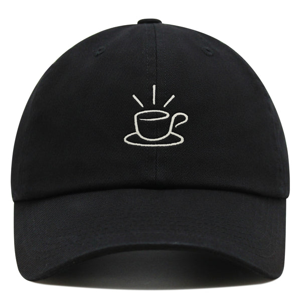 Coffee Mug Premium Dad Hat Embroidered Cotton Baseball Cap
