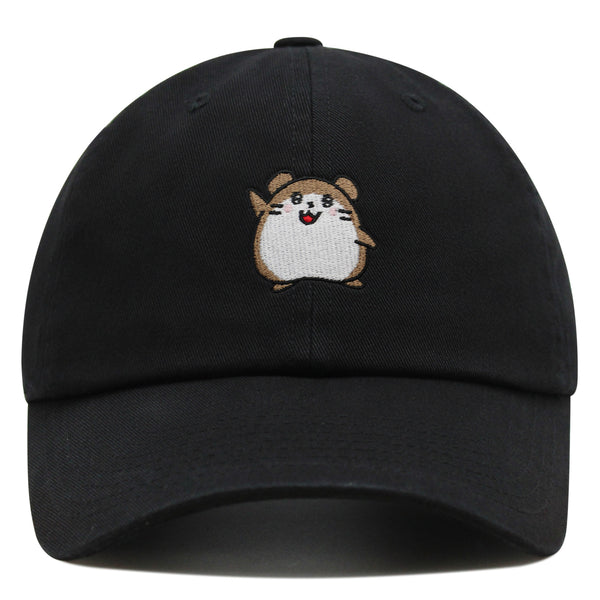 Hamster Hi Premium Dad Hat Embroidered Cotton Baseball Cap Hamster Hi