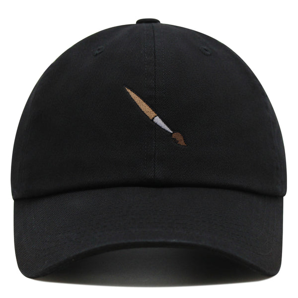 Artist Paiting Brush Premium Dad Hat Embroidered Cotton Baseball Cap Artistry Craftsmanship
