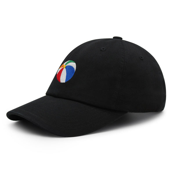 Colorful Beach Ball Premium Dad Hat Embroidered Cotton Baseball Cap Vibrant Playful