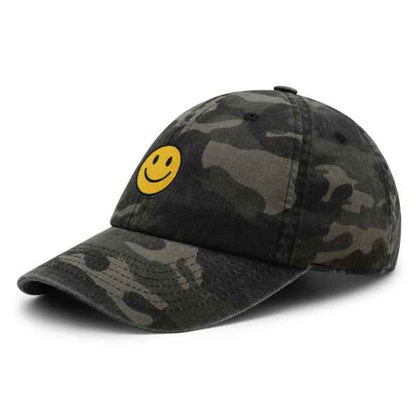 Classic Smile Premium Dad Hat Embroidered Cotton Baseball Cap Embroidered Nostalgia