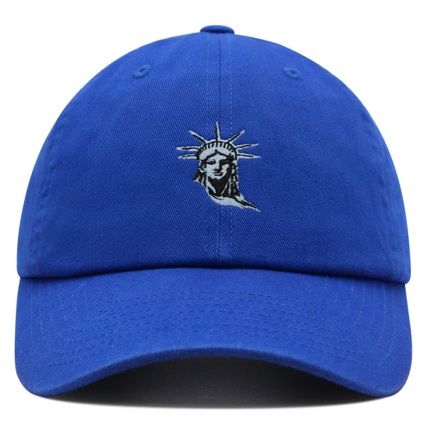 Statue of Liberty Face Premium Dad Hat Embroidered Cotton Baseball Cap New York New Yorker