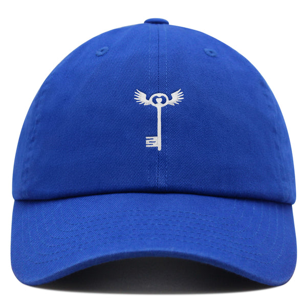Key Wing Premium Dad Hat Embroidered Cotton Baseball Cap Logowork Stitchcraft