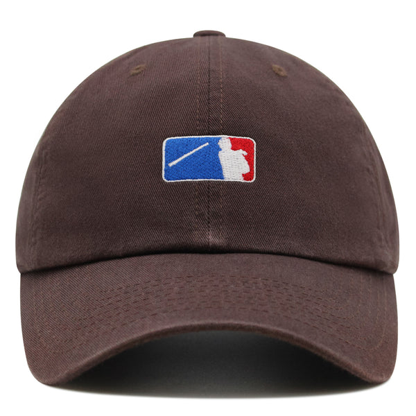 Bat Flip Premium Dad Hat Embroidered Cotton Baseball Cap Baseball Swag