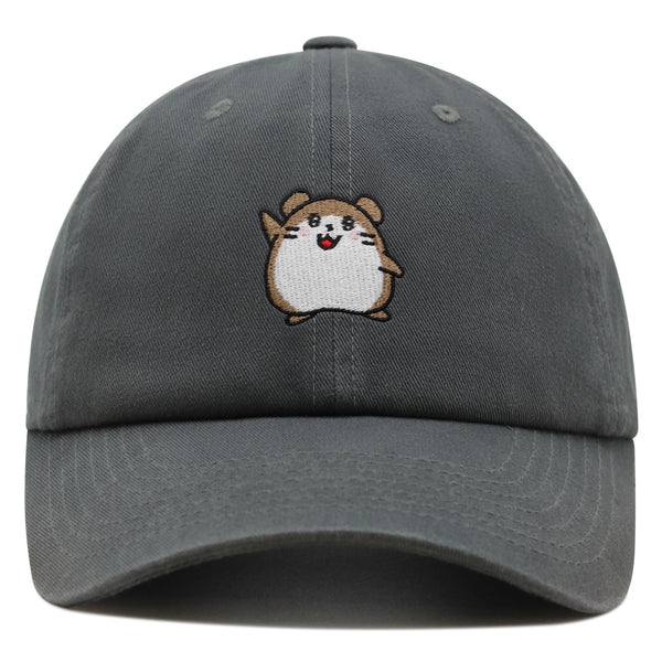 Hamster Hi Premium Dad Hat Embroidered Cotton Baseball Cap Hamster Hi