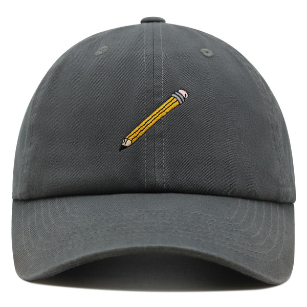 Classic Pencil Premium Dad Hat Embroidered Cotton Baseball Cap Stationery Sketch