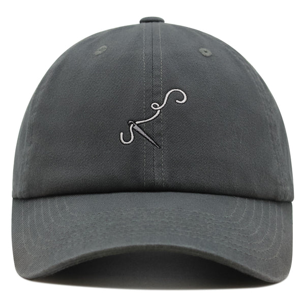 Sewing Needle 2 Premium Dad Hat Embroidered Cotton Baseball Cap Stitchcraft Crewel