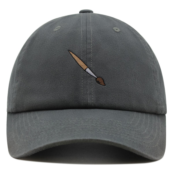 Artist Paiting Brush Premium Dad Hat Embroidered Cotton Baseball Cap Artistry Craftsmanship