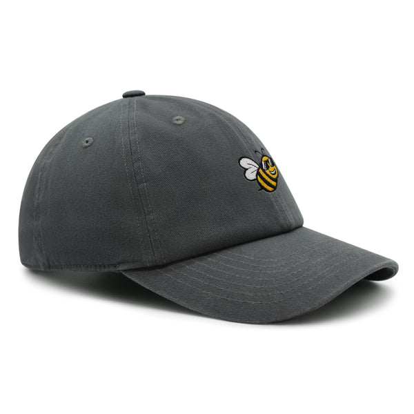 Cool Bee Premium Dad Hat Embroidered Cotton Baseball Cap Applique Insect