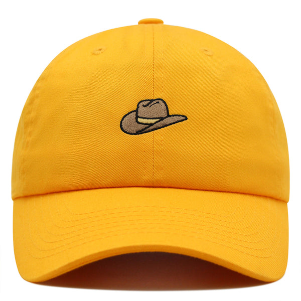 Cowboy Hat Premium Dad Hat Embroidered Cotton Baseball Cap Texas