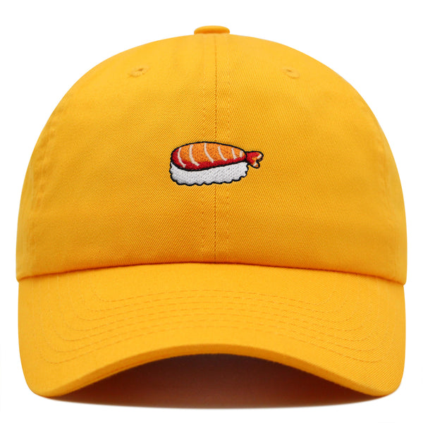 Shrimp Sushi Premium Dad Hat Embroidered Cotton Baseball Cap Shrimp Sushi