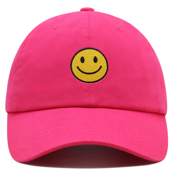 Classic Smile Premium Dad Hat Embroidered Cotton Baseball Cap Embroidered Nostalgia