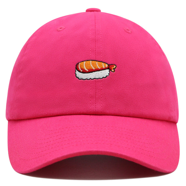 Shrimp Sushi Premium Dad Hat Embroidered Cotton Baseball Cap Shrimp Sushi