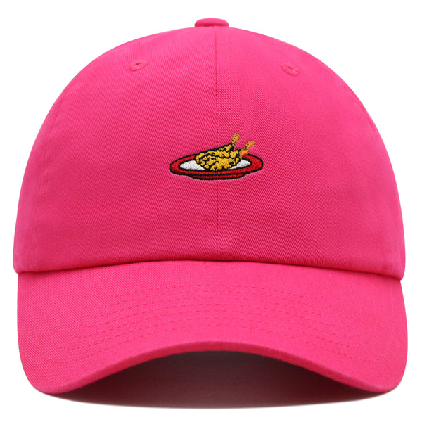 Shrimp Tempura Premium Dad Hat Embroidered Cotton Baseball Cap Sushi Cuisine