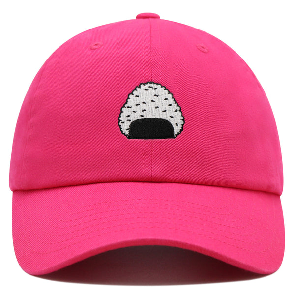 Onigiri Premium Dad Hat Embroidered Cotton Baseball Cap Onigiri Embroidery