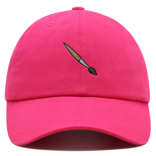Artist Paiting Brush Premium Dad Hat Embroidered Cotton Baseball Cap Artistry Craftsmanship