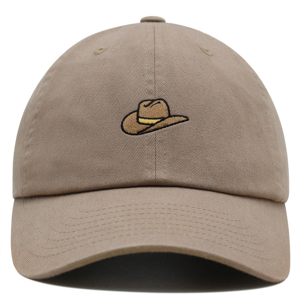 Cowboy Hat Premium Dad Hat Embroidered Cotton Baseball Cap Texas