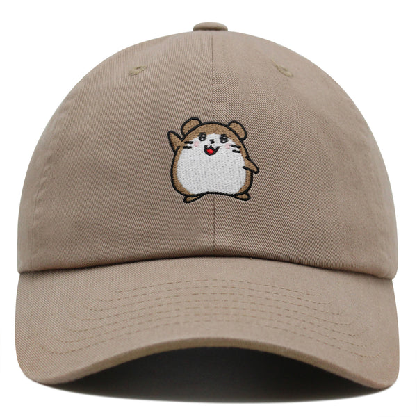 Hamster Hi Premium Dad Hat Embroidered Cotton Baseball Cap Hamster Hi
