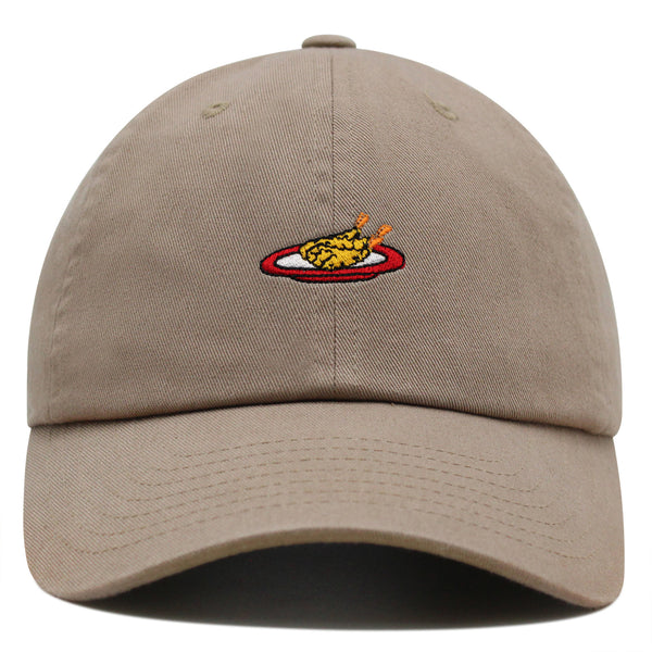 Shrimp Tempura Premium Dad Hat Embroidered Cotton Baseball Cap Sushi Cuisine