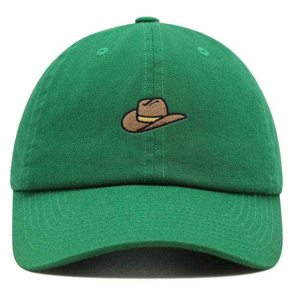 Cowboy Hat Premium Dad Hat Embroidered Cotton Baseball Cap Texas