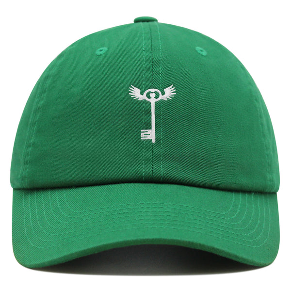 Key Wing Premium Dad Hat Embroidered Cotton Baseball Cap Logowork Stitchcraft