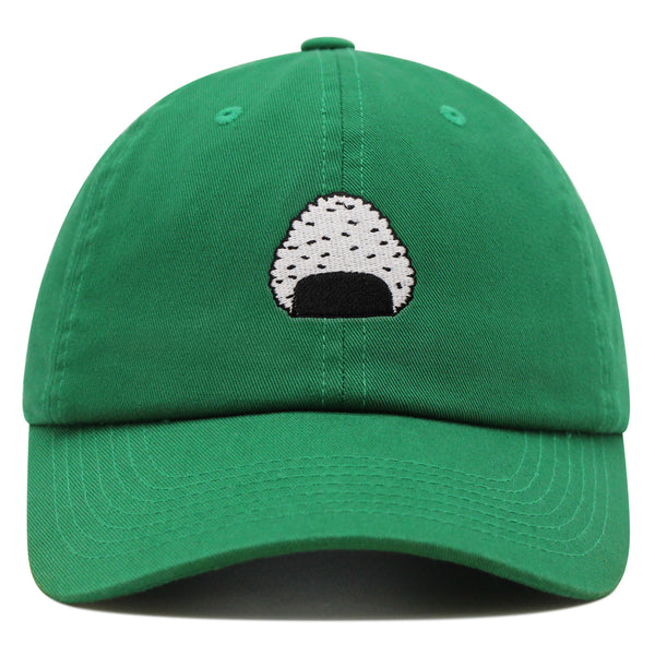 Onigiri Premium Dad Hat Embroidered Cotton Baseball Cap Onigiri Embroidery