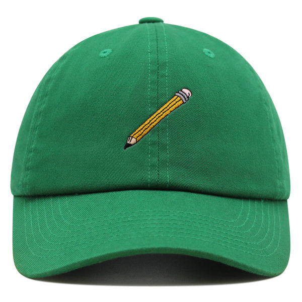 Classic Pencil Premium Dad Hat Embroidered Cotton Baseball Cap Stationery Sketch