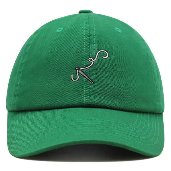 Sewing Needle 2 Premium Dad Hat Embroidered Cotton Baseball Cap Stitchcraft Crewel