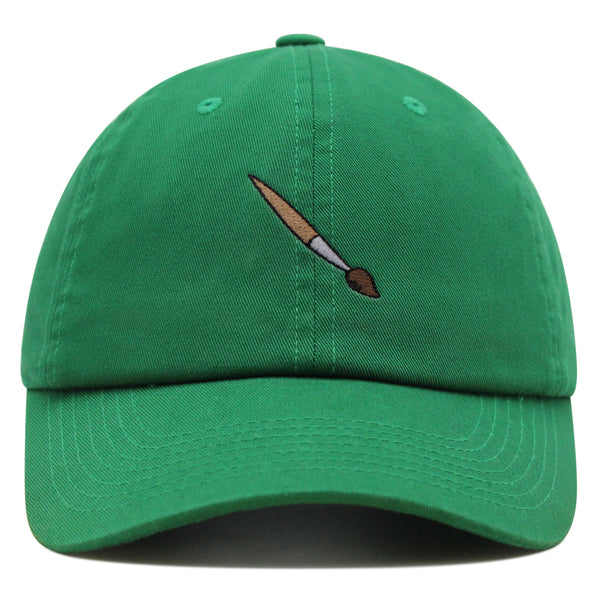 Artist Paiting Brush Premium Dad Hat Embroidered Cotton Baseball Cap Artistry Craftsmanship