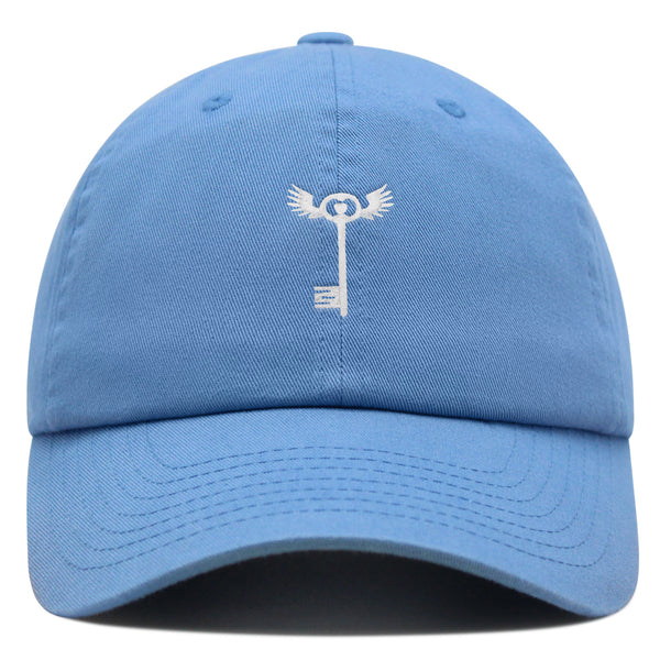 Key Wing Premium Dad Hat Embroidered Cotton Baseball Cap Logowork Stitchcraft