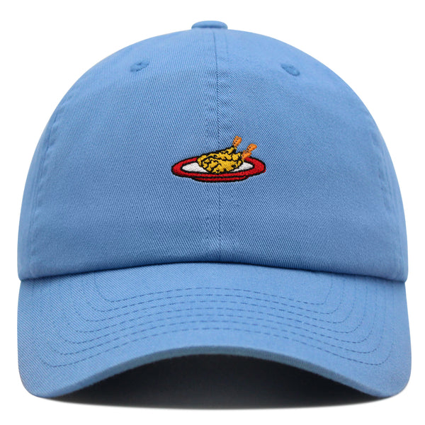 Shrimp Tempura Premium Dad Hat Embroidered Cotton Baseball Cap Sushi Cuisine