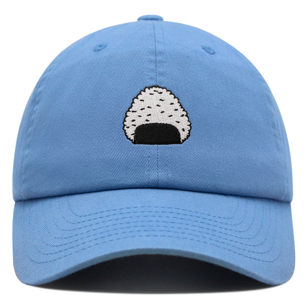 Onigiri Premium Dad Hat Embroidered Cotton Baseball Cap Onigiri Embroidery