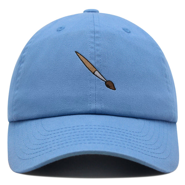 Artist Paiting Brush Premium Dad Hat Embroidered Cotton Baseball Cap Artistry Craftsmanship