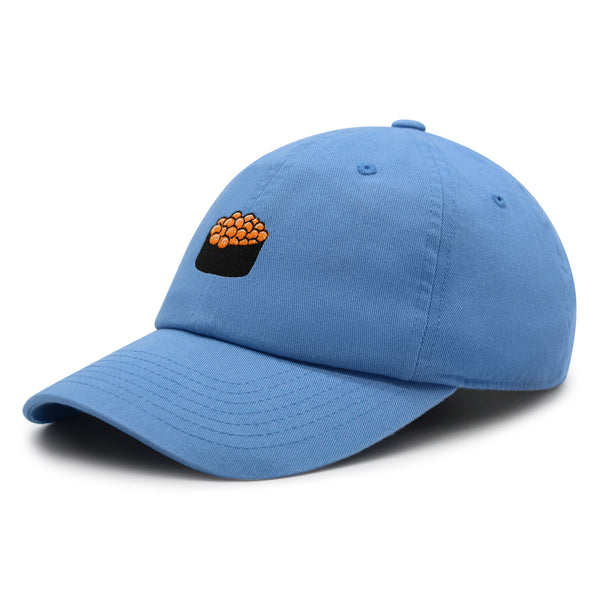 Salmon Roe Sushi Premium Dad Hat Embroidered Cotton Baseball Cap Ikura Nigiri