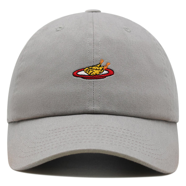 Shrimp Tempura Premium Dad Hat Embroidered Cotton Baseball Cap Sushi Cuisine