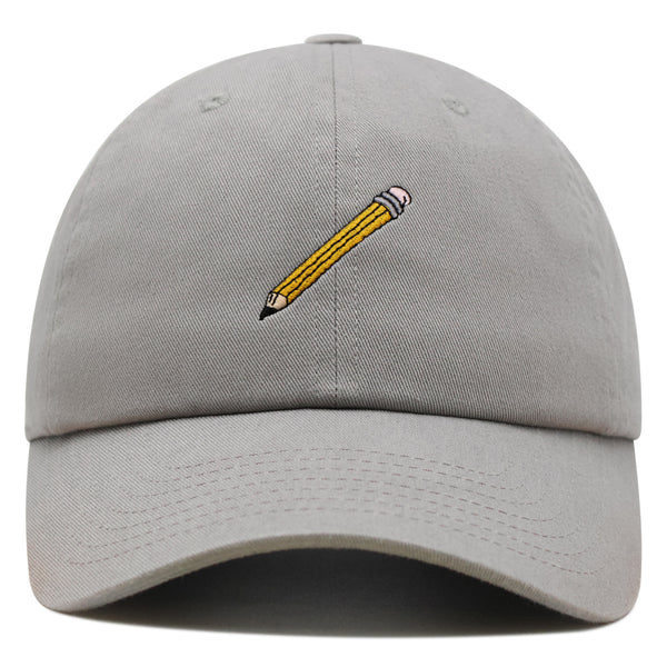 Classic Pencil Premium Dad Hat Embroidered Cotton Baseball Cap Stationery Sketch