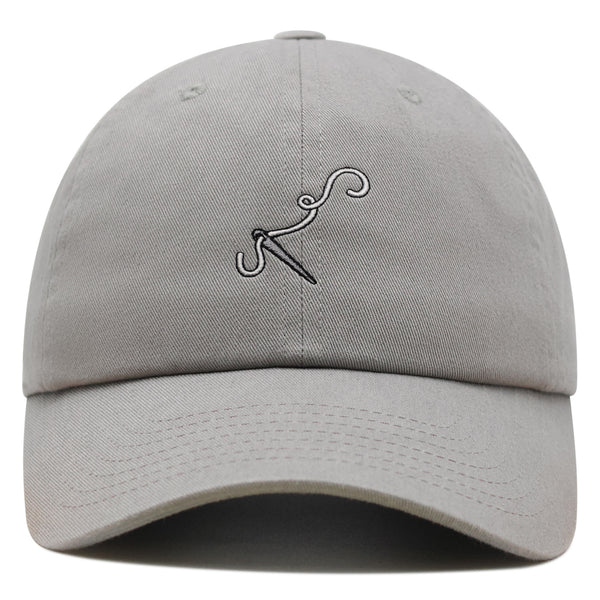 Sewing Needle 2 Premium Dad Hat Embroidered Cotton Baseball Cap Stitchcraft Crewel