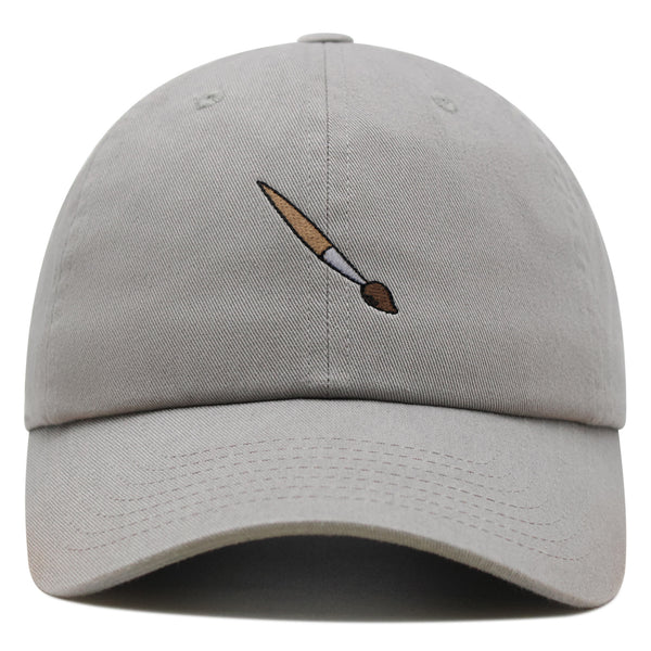 Artist Paiting Brush Premium Dad Hat Embroidered Cotton Baseball Cap Artistry Craftsmanship