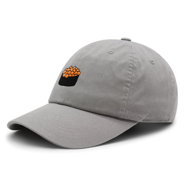 Salmon Roe Sushi Premium Dad Hat Embroidered Cotton Baseball Cap Ikura Nigiri