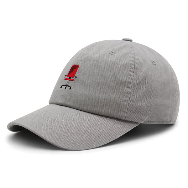 Minimalistic Office Chair Premium Dad Hat Embroidered Cotton Baseball Cap Ergonomic Adjustable