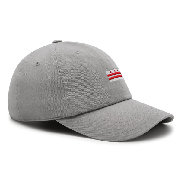 Flag of the District of Columbia Premium Dad Hat Embroidered Cotton Baseball Cap Washington DC
