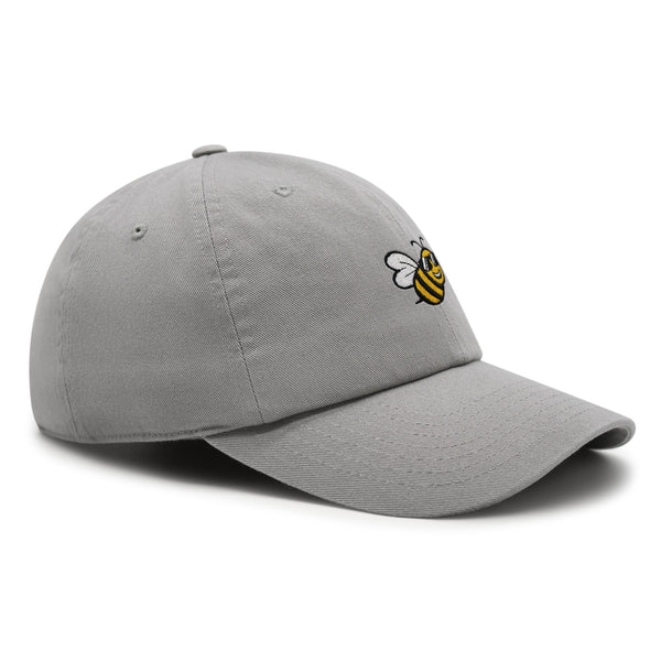 Cool Bee Premium Dad Hat Embroidered Cotton Baseball Cap Applique Insect