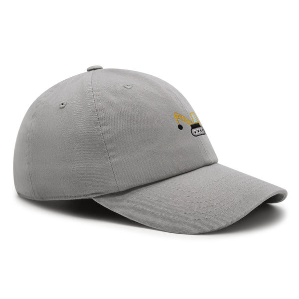 Wrecking Ball Crane Premium Dad Hat Embroidered Cotton Baseball Cap Construction Machinery