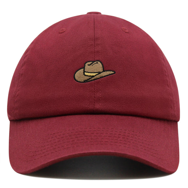 Cowboy Hat Premium Dad Hat Embroidered Cotton Baseball Cap Texas