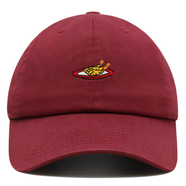 Shrimp Tempura Premium Dad Hat Embroidered Cotton Baseball Cap Sushi Cuisine