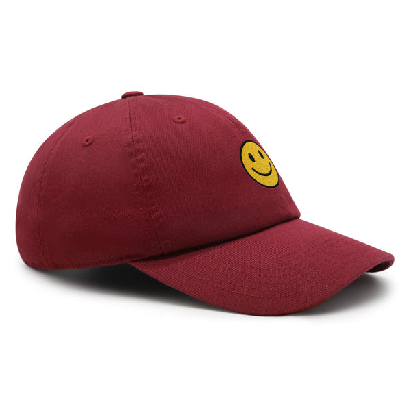 Classic Smile Premium Dad Hat Embroidered Cotton Baseball Cap Embroidered Nostalgia