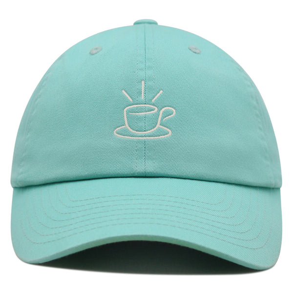Coffee Mug Premium Dad Hat Embroidered Cotton Baseball Cap